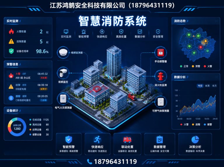 九江消防通信指挥展示图